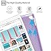 ZtotopCase iPad 9.7 Inch 2018/2017 Case with Pencil Holder - Lightweight Soft TPU Back Cover and Trifold Stand with Auto Sleep/Wake, Protective for iPad 6th/5th Generation , Light Purple