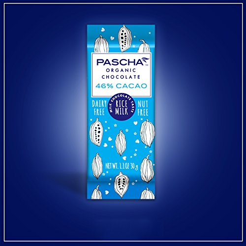 Pascha Organic Vegan Rice Milk Chocolate Bar, 46% Cacao, 1.1 Ounce (Pack of 15) - Thumbnail 4