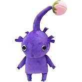 Vadkind Pikmin Plush, 11.8inch Purple Pikmin Plushies Toy for Game Fans Gift, Cute Stuffed Animal Doll for Kids Boys and Girls