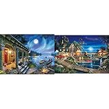 Buffalo Games - Darrell Bush - Moonlight Lodge