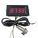 DIGITEN DC 12V 4 Digital Red LED Counter Meter Up Down+Hall Proximity Switch Sensor NPN