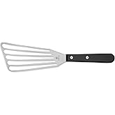 WÜSTHOF Gourmet 6.5" Offset Slotted Spatula,Silver/Black