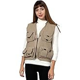 Ziker Women Mesh Breathable Outdoor Quick Dry Safair Cargo Fishing Travel Vest with Multiple Pockets