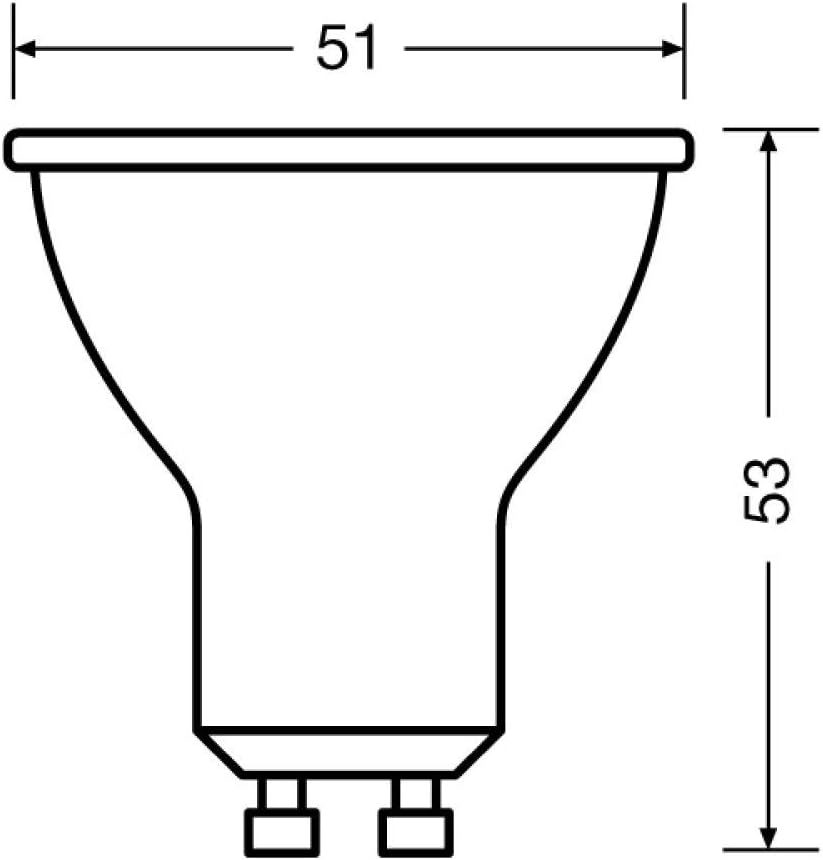 OSRAM Pack of 15 x LED Reflector lamp, Clear, Set of 5 Lamps - Image 5
