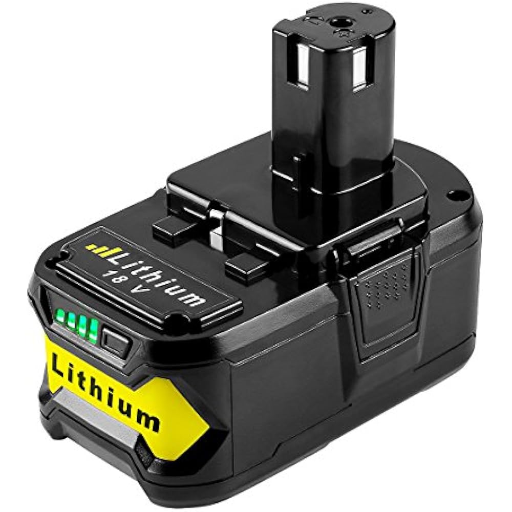 Energup 2Pack 4.0Ah 18V Replacement Battery For Ryobi Lithium P102 P103