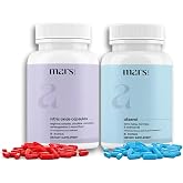 Marsby GHC Muscle Max Combo, Nitric Oxide and Alizenol Capsules, Pre Workout Wellness Formula for Energy, Focus &amp; Active Lifestyle Support, 120 Capsules