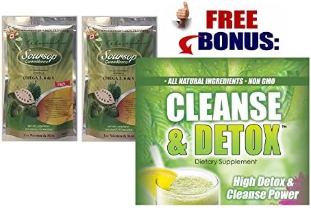 Linaza Guanábana Soursop 2-PACK Flaxseed with Omega 3, 6 & 9, 16oz.