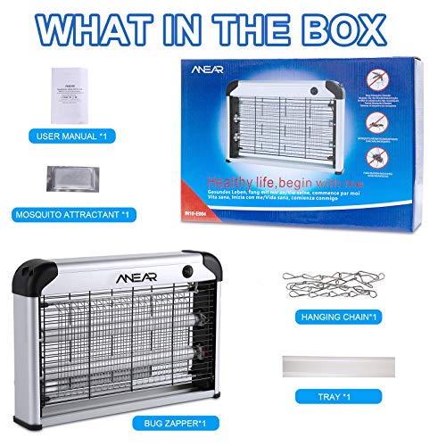 Bug Zapper, ANEAR 2 in 1 Electric Bug Zapper, Portable Mosquito Killer