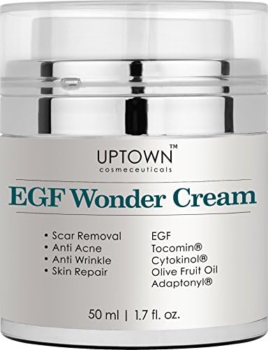 Uptown Cosmeceuticals Anti Wrinkle and Acne Scar Removal EGF Cream – 50 ml