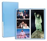 Pioneer Photo Albums CF-3 144-Pocket Poly Cover Space Saver Photo Album, Blue