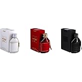 Dumont Nitro Eau de Parfum Set, Intense, Red, White, 3.45 fl oz Each, 3-Piece