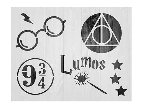 Amazon Plastic 8x11 Reusable Stencil For Painting Harry Potter amazon-plastic-8x11-reusable-stencil-for-painting-harry-potter