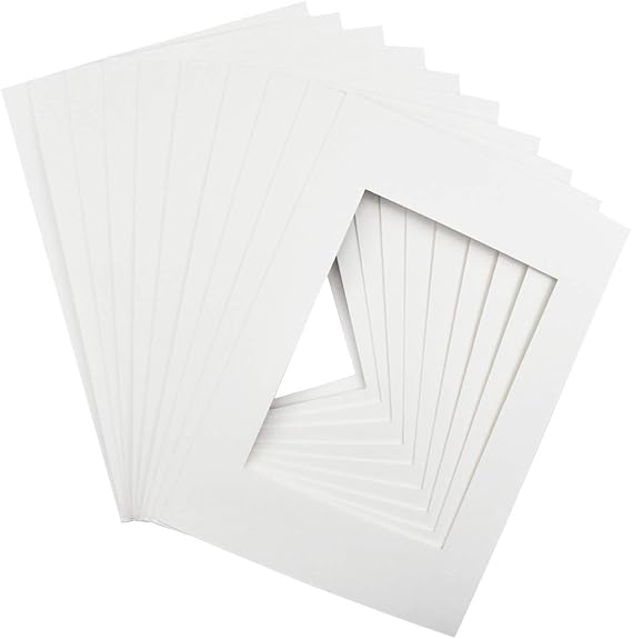 10pcs Picture Mounts for Frames,11.5 x 8 inch Photo Mounts Picture