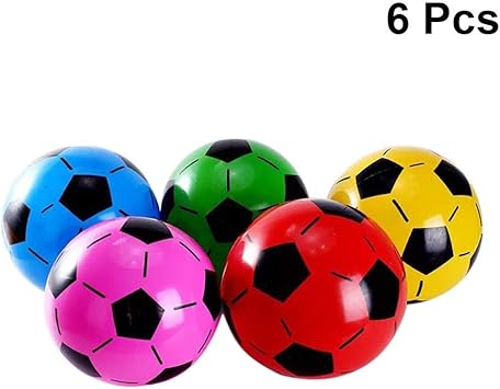 Toyvian Pelota de fútbol para niños, Colorida, práctica de fútbol ...