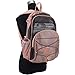Eastsport Mesh Backpack Heavy Duty See-Through Semi-Transparent with Bungee for Adults, College, Beach, Sporting Events, and Travel - Blush/Graphite