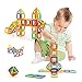 Gepege Magnetic Tiles Building Blocks Toys for Kids, 40 Pcs Preschool Kids Educational Construction Magnet Toys Sets