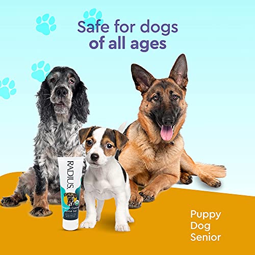 RADIUS USDA Organic Canine Pet Toothpaste 1 Unit, 3 oz, Non Toxic