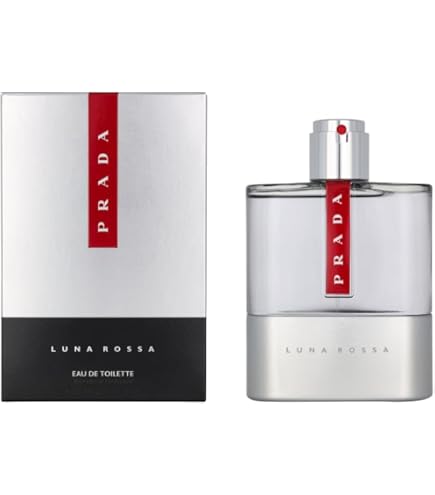 Amazon.com : Prada Luna Rossa Eau De Toilette Spray 3.4 Oz/ 100 Ml