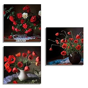 SIGNFORD 3 Piece Canvas Wall Art for Living...