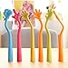 Ballpoint Pen Palm Novelty Pens Noble Cute Gift Pen for School, Office, Family Use Pack of 6