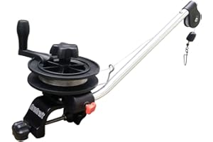 Brocraft Clamp On Mini Troll Manual Downrigger/Lake Troller Manual Downrigger/Clamp On Lake Downrigger