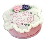 Birthday Girl Cake Dog Toy - SMALL
