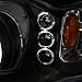 Spec-D Tuning 2LHP-MST99JM-TM Ford Mustang Led Halo Black Projector Head Lights