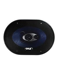 4) NUEVO Pyle PL683BL 6x8 "720 vatios 3 vías audios coaxiales de audio para autos   Azul