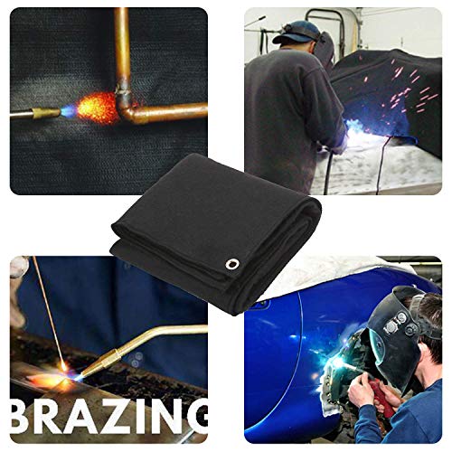 OASD 6x6FT 16 Ounce High Tempe Welding Felt 550GSM Carbon Fiber Welding