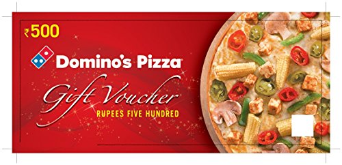 Dominos Pizza Gift Card Rs 1000 Pack Of 5 Amazon In Gift Cards