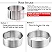 KALREDE Cake Ring Molds-Adjustable from 6 Inch to 12 Inch Stainless Steel Round Mousse Cake Mould - Baking Accessoories