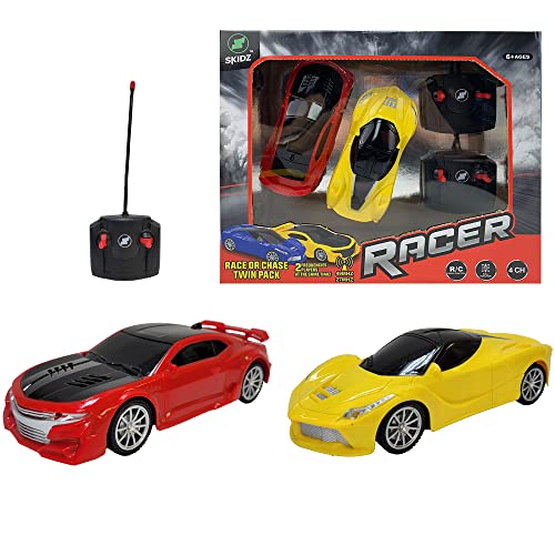 Skidz RC Cars for Kids, Remote Control Toy Car; High Speed Racer Boys