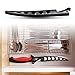 Dacodget Fillet Knife Kit | Multifunctional Stainless Steel Fish Deboning and De-Scaling Knife with Sheath + Portable Knife Sharpener + Fish Bones Tweezers + BBQ Silicone Glazing Brush