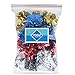 YGDZ Crinkle Cat Balls Toys, 20 Pack Original Mylar Cat Crinkle Balls Glitter Indoor Cat Kitten Toys, Interesting Crinkly Sounds