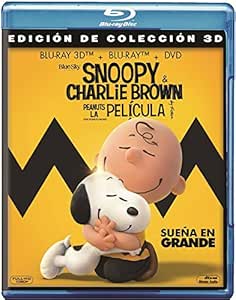 Peanuts La Pelicula The Peanuts Movie Snoopy Charlie Brown Bluray 3d Bluray Dvd English Spanish And Portuguese Audio Subtitles Import Movies Tv Amazon Com