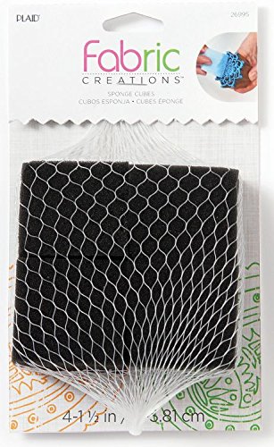 Fabric creations block printing sponge cubes, 26995 (4-…