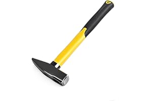 BJDSI 300g Blacksmith Hammer,Anti-Shaking,Anti-Rust,Shock-Proof Plastic Handle.