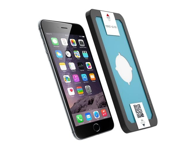 Forceglass Curved Tempered Glass Screen Protector Film for iPhone 4