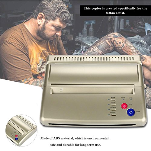 Professional A5 A4 Tattoo Transfer Copier Thermal Stencil Paper Printer Machine(US Plug)