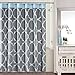 Studio 3B Jay Fret Shower Curtain in Grey/Blue