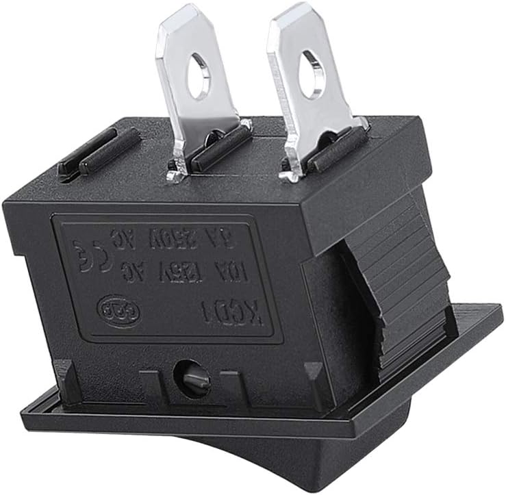 Firlar 5Pcs 2 Pin Snap-in On/Off Position Snap Boat Rocker Switch 12V/110V/250V OT8G: Industrial & Scientific