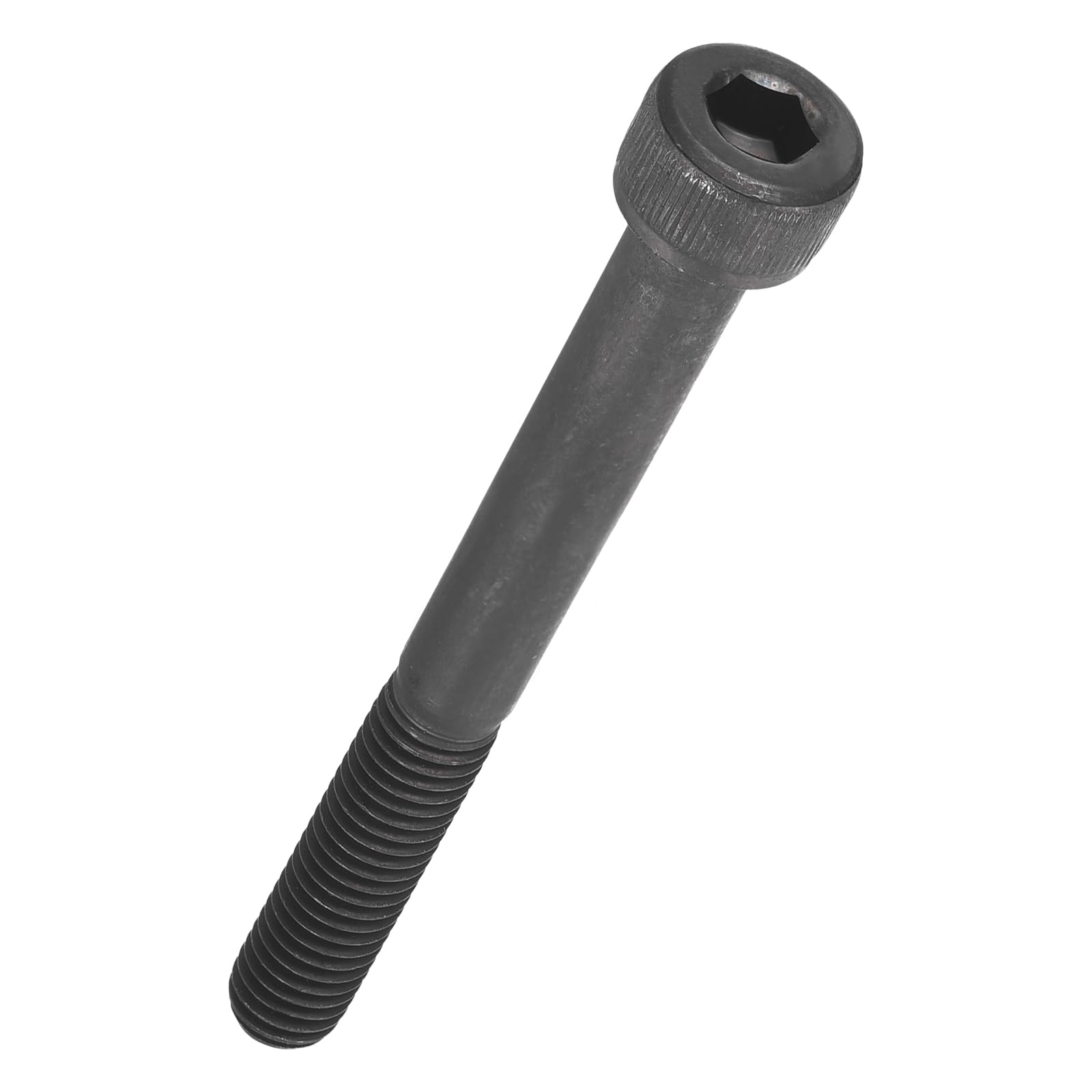 Kozelo 5pcs Socket Head Cap Screws - [M8-1.25 x 75mm] Alloy Steel Black Oxide Grade 12.9 Internal Hex Screw Full Thread for Industrial & Machinery Use, Black