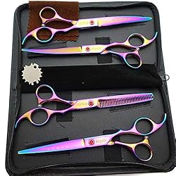 7.0in Titanium Professional dog Grooming Scissors