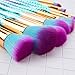amoore Makeup Brushes Makeup Brush Set Powder Brush Blush Brush (10Pcs)