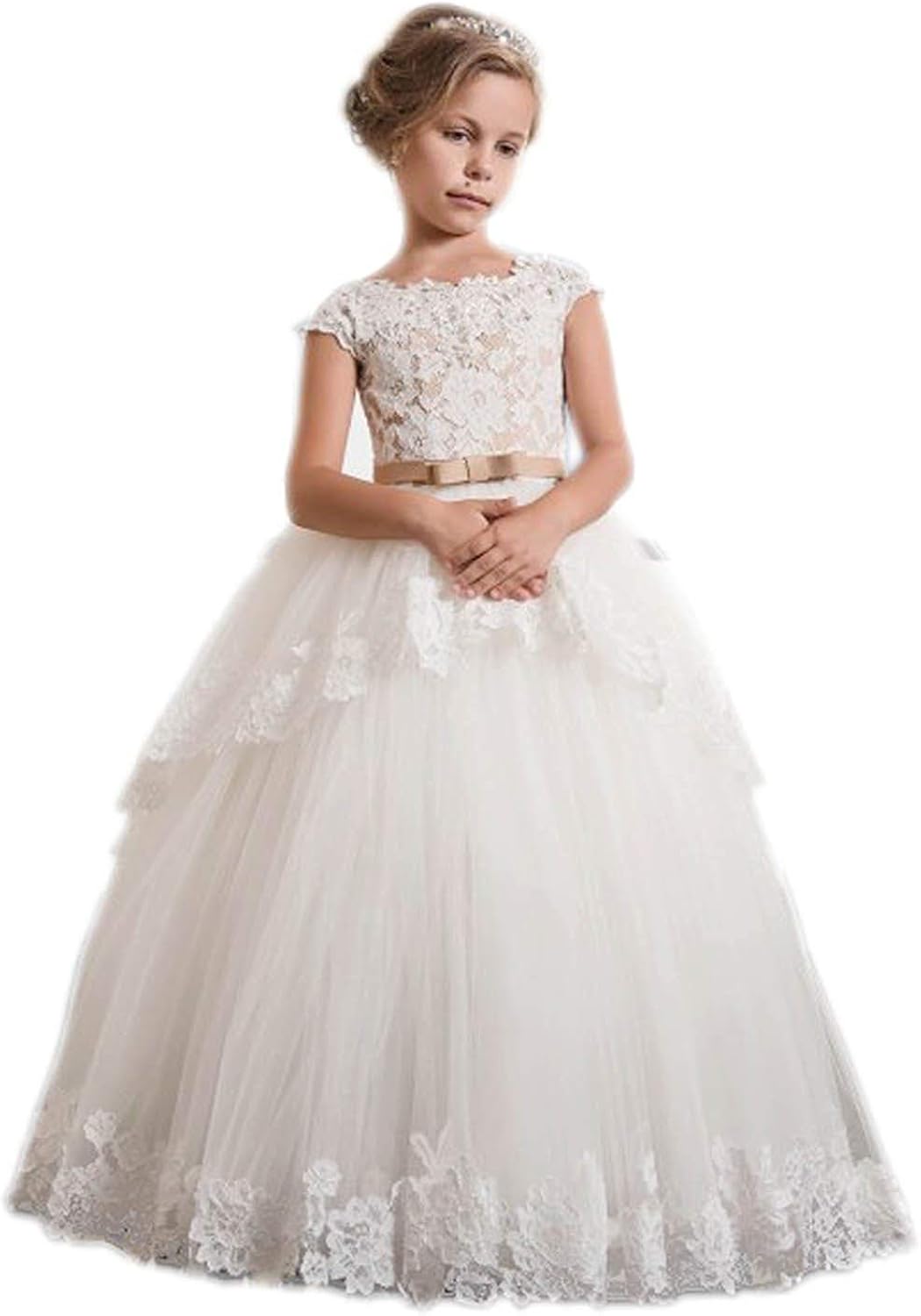 vintage lace flower girl dresses