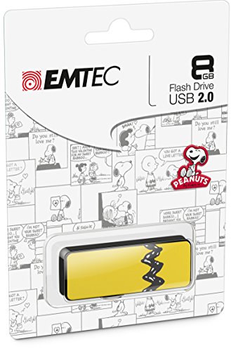 Emtec Peanuts 8GB USB 2.0 Flash Drives (ECMMD8GM700PN01)
