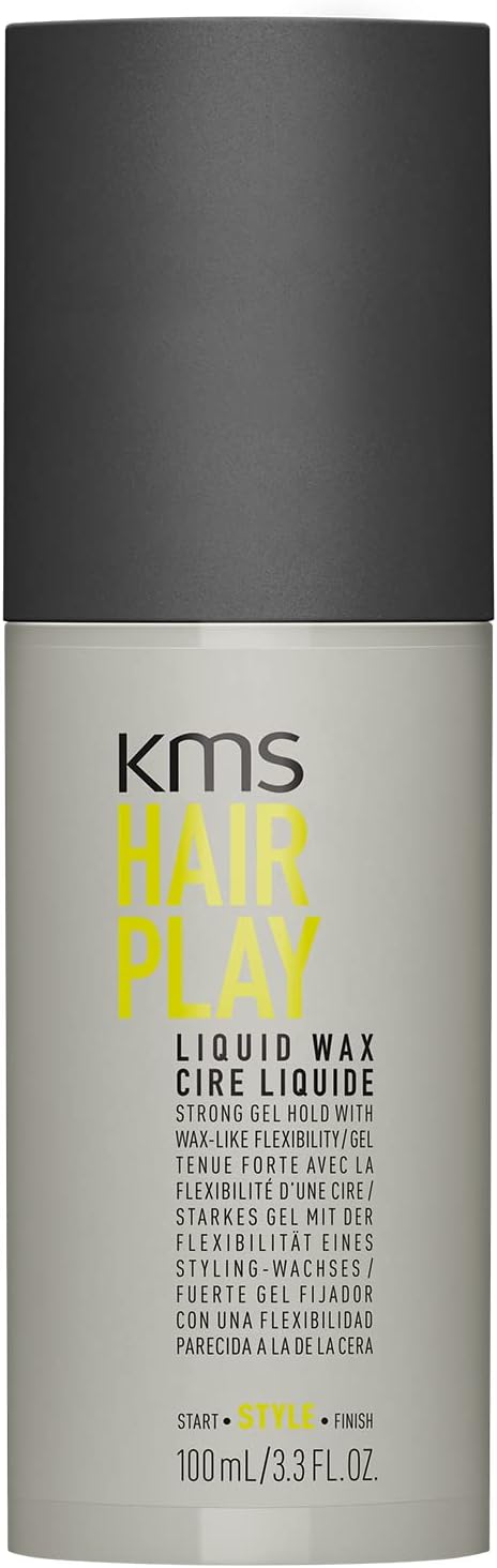 KMS HairPlay Liquid Wax 100ml Flexible Hold Shine Vegan PETA Approved All Hair
