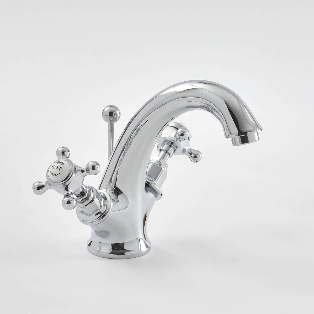 Regent Traditional Bath Shower Mixer Chrome At Victorian Plumbing Uk