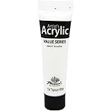 Phoenix&reg; Titanium White , Acrylic Paint Color Value Series 100ml for Artists