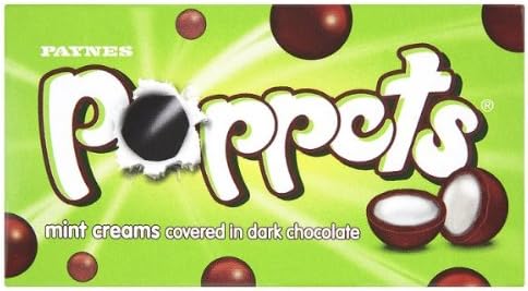 Paynes Poppets Mint Creams Covered In Dark Chocolate (Pack Of 36)